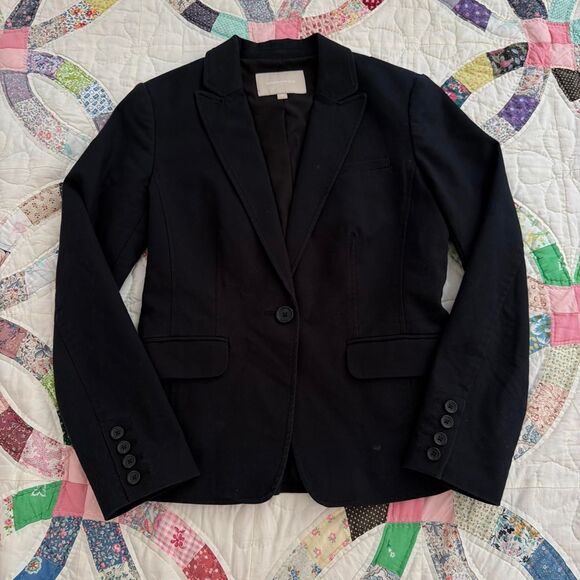 Banana Republic Jackets & Blazers - Black banana republic blazer cotton size 4 euc
